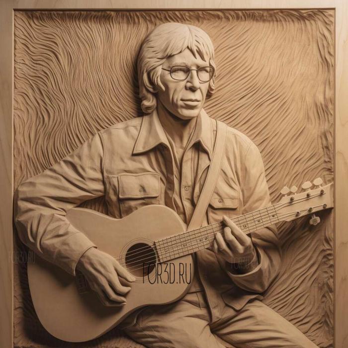 John Denver 2 stl model for CNC